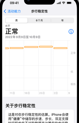 泰安iPhone手机维修如何在iPhone开启'步行稳定性通知'