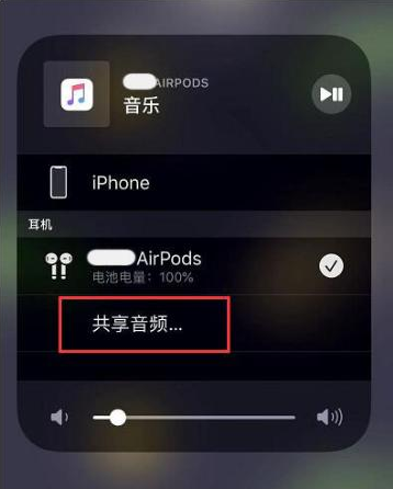 泰安苹果14音频维修点分享iPhone14音频共享设置方法 