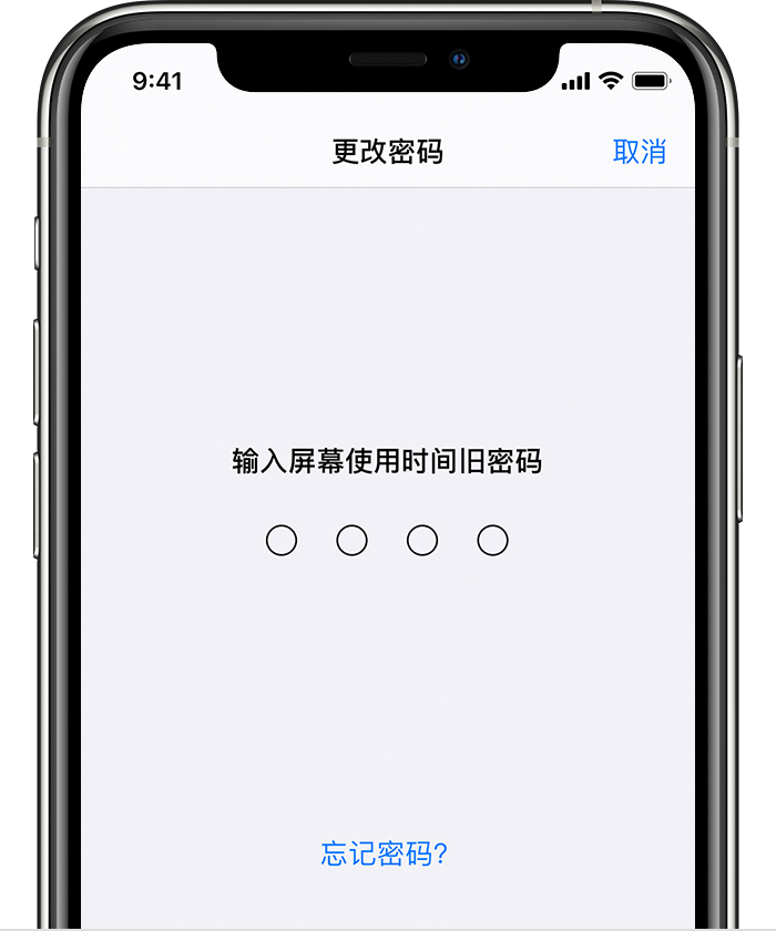 泰安苹果手机维修分享iOS 14 忘记屏幕使用时间密码怎么办 